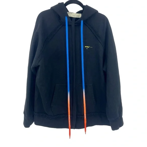 Unisex OFF-WHITE Oversized Arrows Hoodie Size S